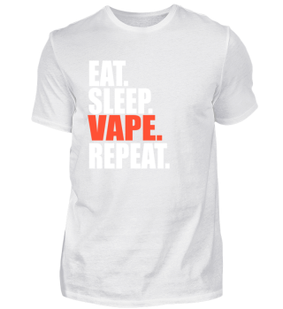 Eat Sleep Vape Repeat T-Shirt 