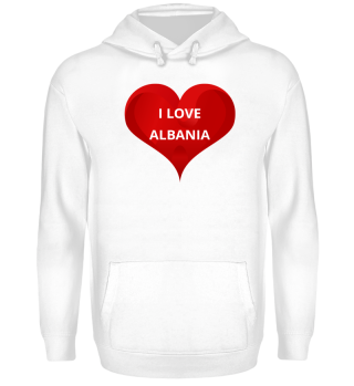 I Love Albania Geschenk Geschenkidee