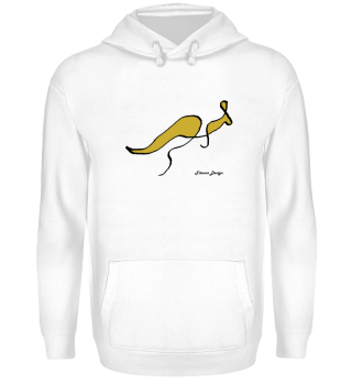 Kangaroo austrailia art onelineart 