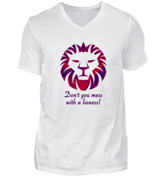 Lioness Protecter Design purple