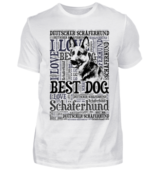 I love Deutscher Schäferhund T-Shirt
