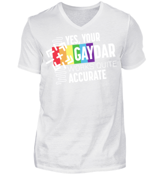 Yes, your GAYDAR works quite accurate ;)