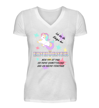 Königin der Einhörner Einhorn, Girl, Girly, prinzessin, Queen, Tochter, Pink, Fee T-Shirt Shirt