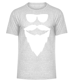 Fun Shirt Beard Bart Mustache sunglasses