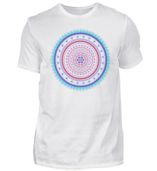 Mandala in embroidery optics