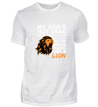 Bibel Verse Löwe Jesus Shirt Geschenk