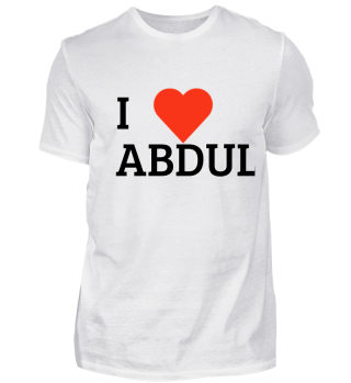 i love abdul