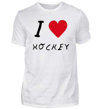 I love hockey, Geschenk, Geschenkidee