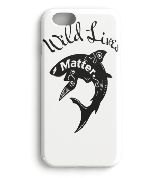 Wild Lives Matter! Shark (Black)