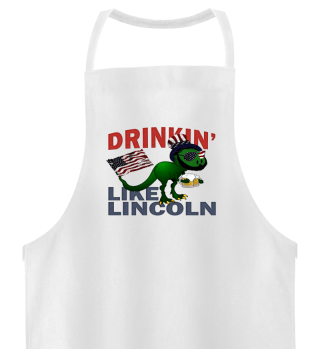 Drinking Lincoln Dino 4th of July Shirt