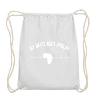 T-Shirt heartbeat Africa