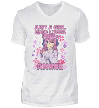 Only a girl loves anime
