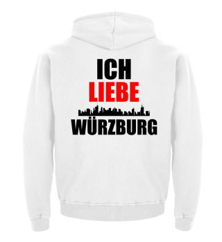 Meine Stadt T-Shirt ich liebe Würzburg