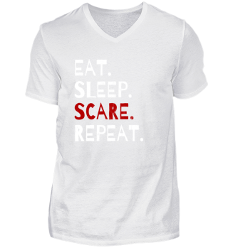 Eat Sleep Scare Repeat Halloween Gift