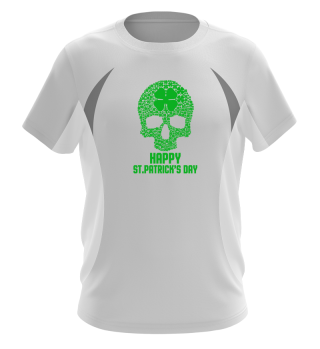 St. Patrick's Day Skull Clover - Shirt