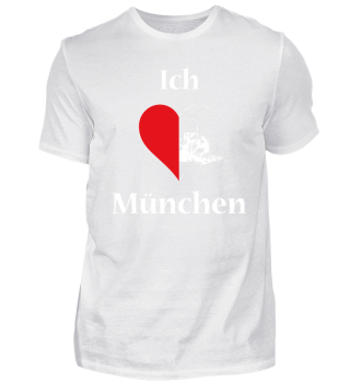 Ich liebe München [white]