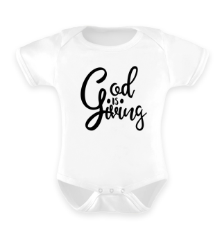 GOD IS GIVING RELIGION CHRISTIANITY TEE