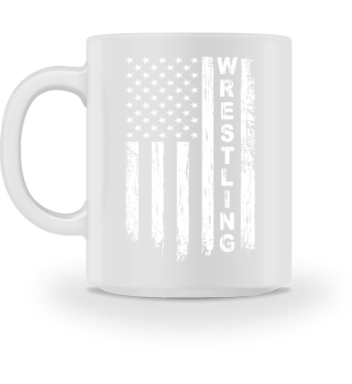 Wrestling USA Flagge - Amerika Fahne