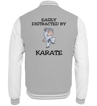 Easily Distracted By Karate
