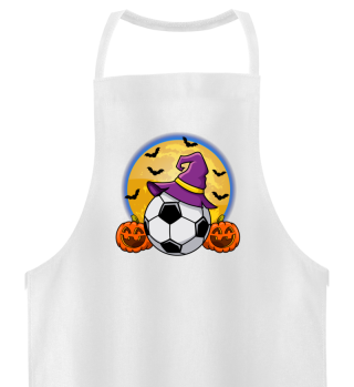 Halloween Soccer Pumpkin Design