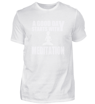 Meditation ein guter Tag Om Meditieren G