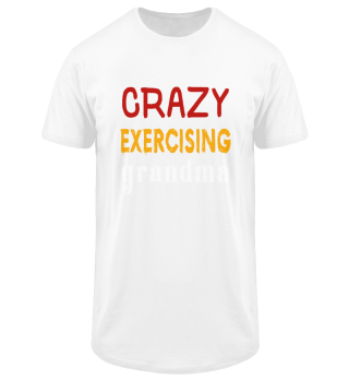 Crazy Exercising Grandma