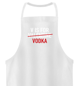 V Is For Vodka Anti Valentinstag Single