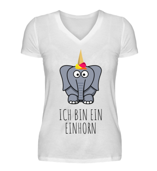 Ich bin ein Einhorn - Süßer Elefant