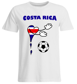 Fanshirt Fan Shirt Fußball Costa Rica