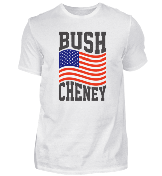 Bush Cheney - Retro Präsident Kampagne