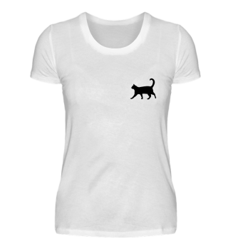 Katzen T-Shirt für Damen