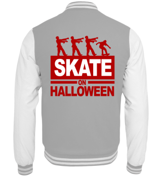Skate on Halloween Zombie Gift idea