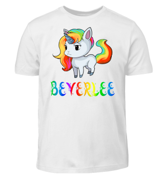 Beverlee Unicorn Kids T-Shirt
