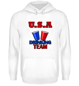 USA Drinking Team Beer Pong Partyshirt