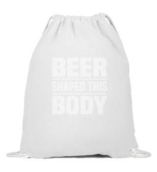 Beer Shaped This Body Drinking Shirt