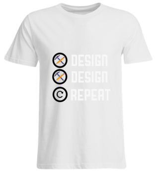 Design-Design wiederholen! Job