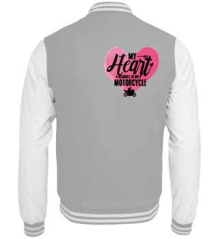 Biker-Shirt-Motorcycle Heart