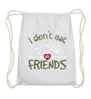 I Don't Eat My Friends Vegan AF Gift