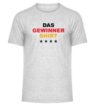 Das Gewinner Shirt - Fan Deutsch V2
