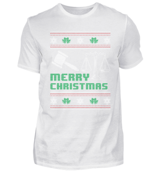 Lawyer Attorney Shirt Merry Christmas