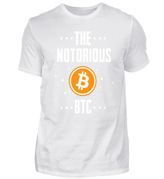 Bitcoin Tshirt-The notorious BTC