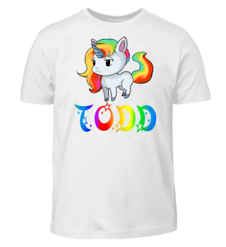 Todd Unicorn Kids T-Shirt