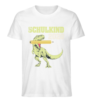Einschulung 2020 Dino T-Rex Schulkind