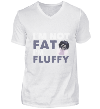 I'm not fat I'm fluffy gift idea Dog