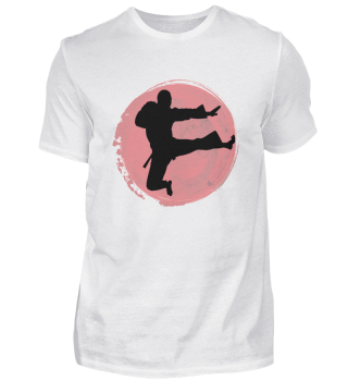 Martial Arts Motive T Shirt 07