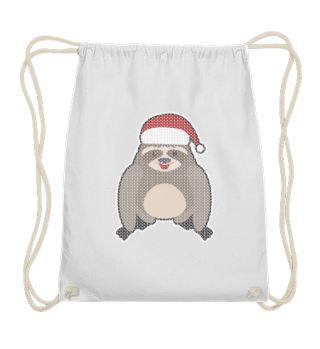 Ugly Christmas Sloth Slothful Lazy Gift