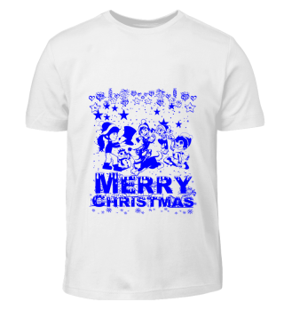 GIFT- MERRY CHRISTMAS PARTY BLUE