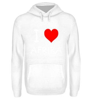 Afrika T-Shirt, Ich liebe Afrika