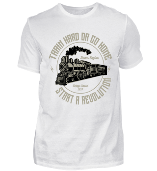 Zug Sprüche Lokomotive Lokführer Shirt