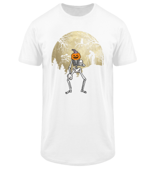 Jack O Lantern Scary Moon Walking Skull Pumpkin
